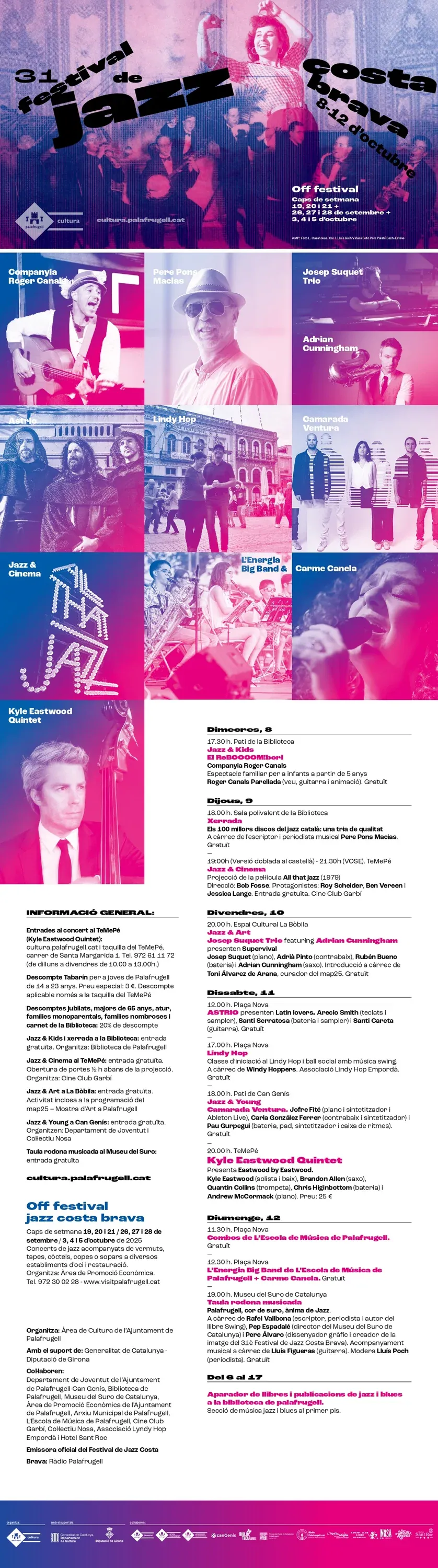 Jazz Costa Brava, festival de jazz en Palafrugell